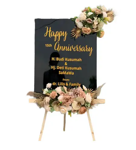 Papan Bunga Akrilik Cempereng
